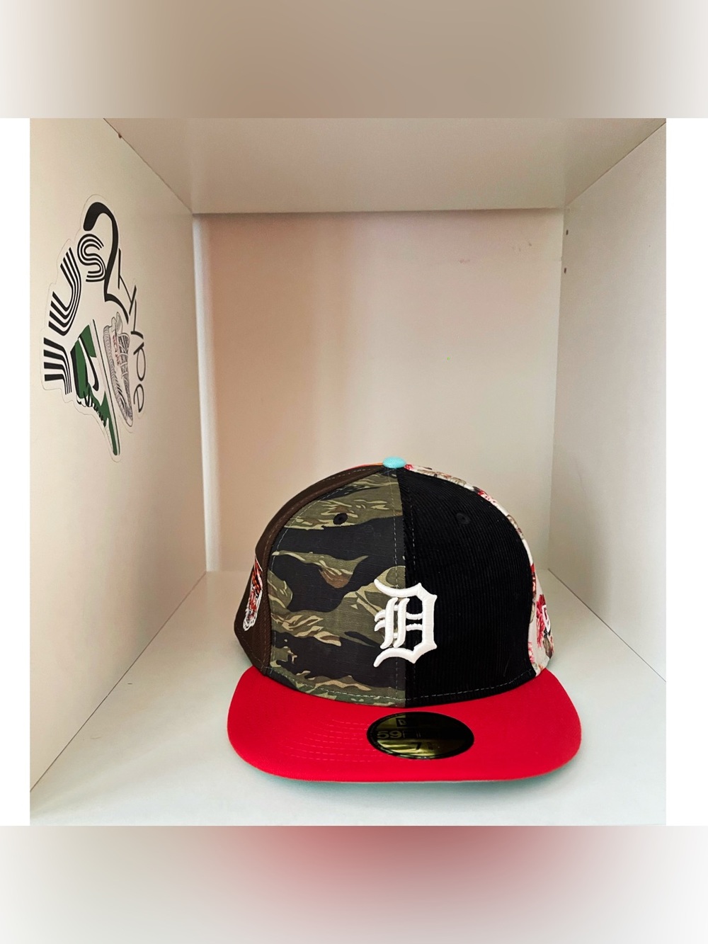 Custom Lids X Chase B “Maximal” 2.0 Fitted Hat Size 7 5/8 Brand New